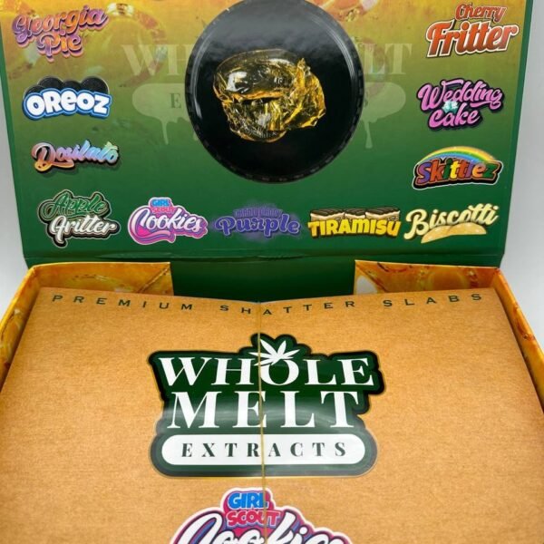 Whole Melt Extracts Girl Scout Cookies | Shatter Slabs