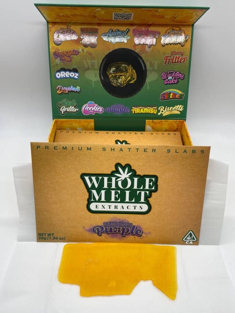 Whole Melt Shatter Grand Daddy Purple Shatter