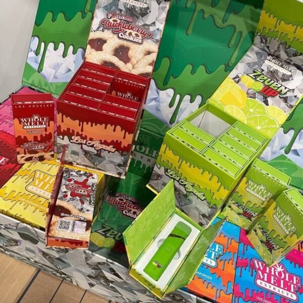 Green Whole Melts Master Box | 100 Disposable Vapes - 10 Flavors